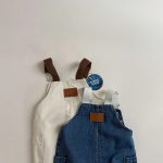 【73-100cm】サロペット ベビー デニム カジュアル - 画像 (13)