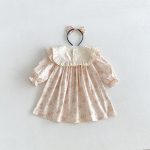 【66-130cm】ロンパースorワンピース 女の子 姉妹服 蝶結び パフスリーブ - 画像 (10)
