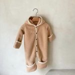 【66-90cm】オールインワン ベビー 帽子付き もこもこ - 画像 (12)