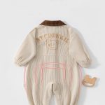 【66-90cm】ロンパース ベビー コーデュロイ クマ - 画像 (7)