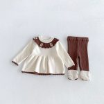 【73-110cm】ワンピース&レギンス 女の子 可愛い イチゴ - 画像 (8)