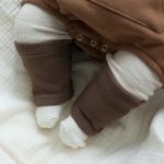 【66-90cm】ロンパース ベビー 熊柄 帽子付き - 画像 (6)