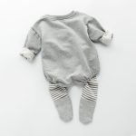【66-90cm】ロンパース ベビー カートゥーン柄 厚手 スウェット - 画像 (13)