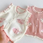 【80-110cm】ベスト 女の子 キュート ウサギ - 画像 (12)